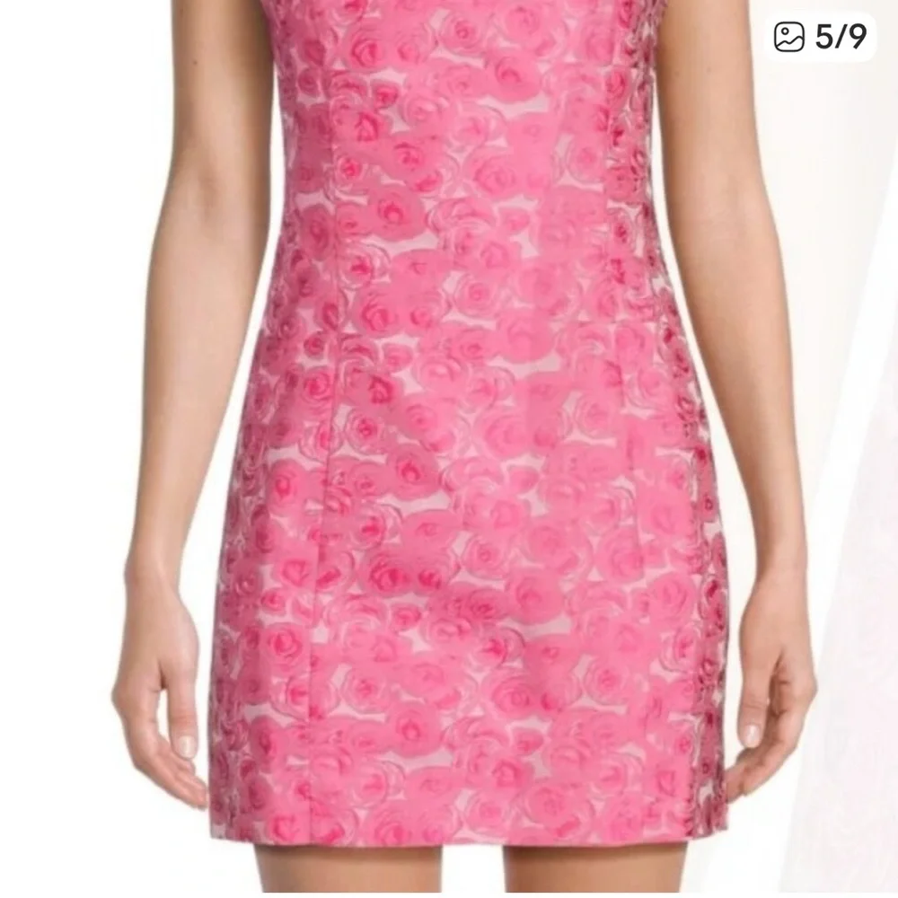 Amanda Uprichard Pink Mini Dress - Picture 2 of 4